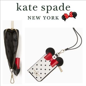 RELISTING ✨Disney x kate spade new york other minnie mouse lanyard